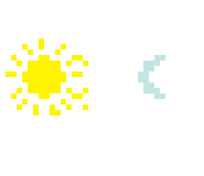 sun and moon