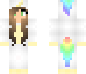 edited unicorn girl