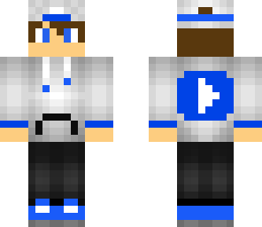 blue youtuber