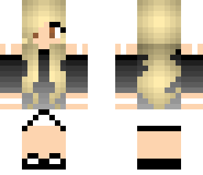 black blonde girl