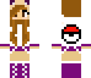 purple poke girl