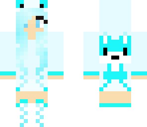 blue fox girl thingy