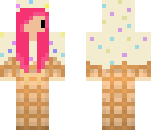 chibi ice cream girl