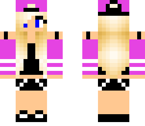 pink tomboy girl