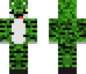 green panda