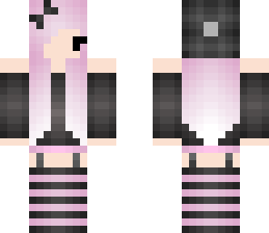 chibi pastel goth girl