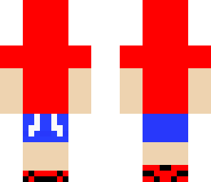happy boy with red t-shirt