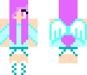 blue angel girl