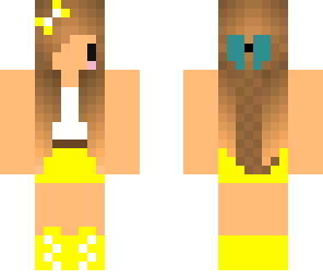 yellow chibi girl