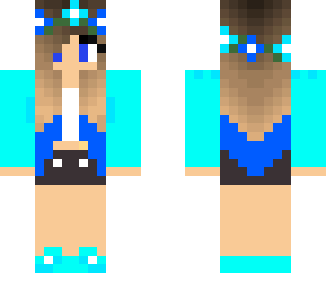 blue awesome tomboy
