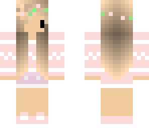 chibi pink flowers