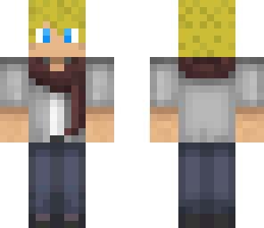 blonde scarf guy