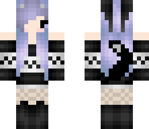 chibi pastel goth cat