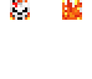 floating head with fire hat