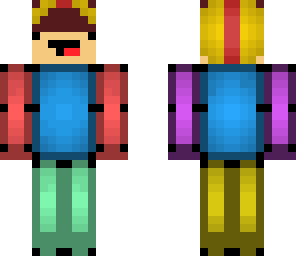 derp rainbow chicken boy