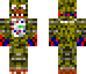 withered chica chicken