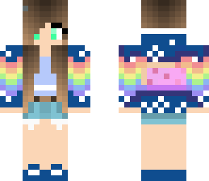 rainbow girl