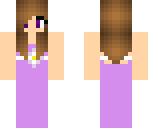 purple prom dress