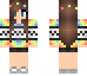 rainbow girl