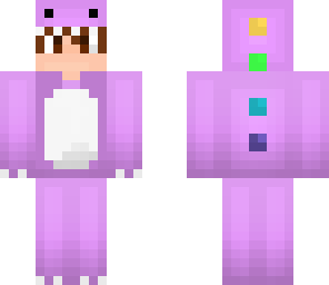 light magenta dino boy