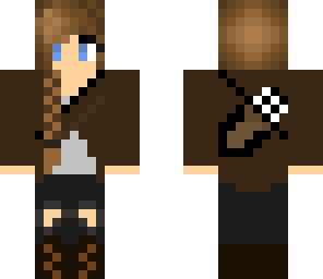 survivor girl skin