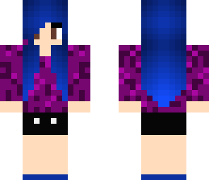 purple shirt