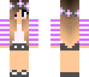 edited cute purple girl