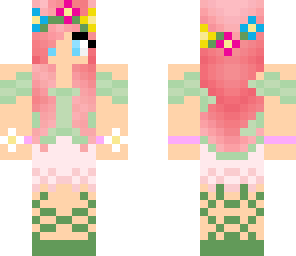 pretty pink flower girl