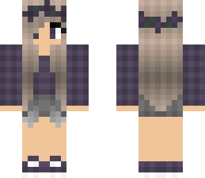 purple plaid