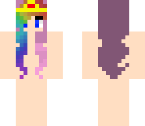 pink rainbow hair base