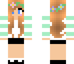 flower crown girl