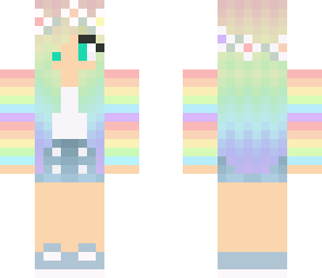 rainbow girl