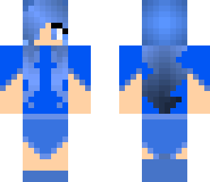 high heely blue