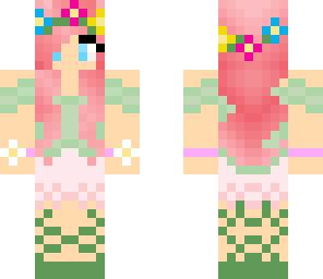 pretty pink flower girl