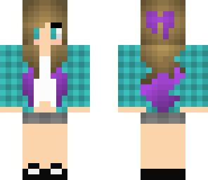 ombre tipped girl