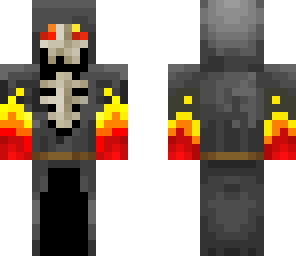 fire skeleton