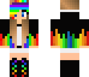 rainbow girl