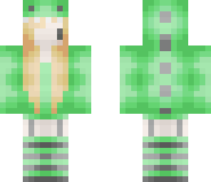 green chibi dino hoodie