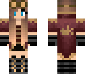 edited steampunk girl