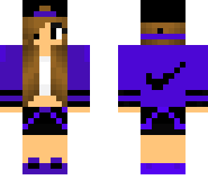 purple nikki girl