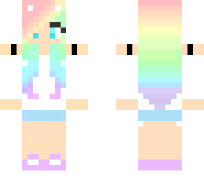 rainbow girl