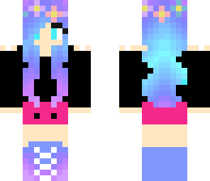 rainbow girl