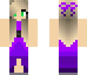 purple prom dress