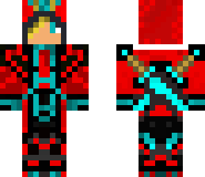 blue and red assassin