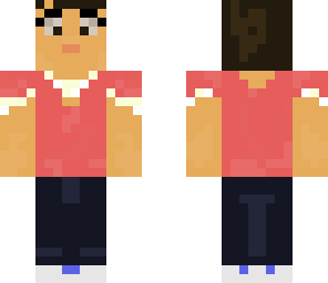 pink shirt