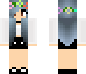 flower crown girl