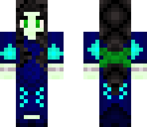 long ponytail black