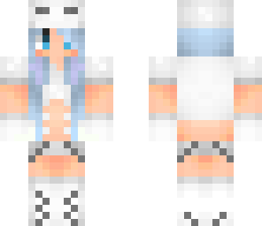 ghast or skeleton girl