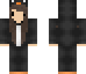 penguin onesie girl