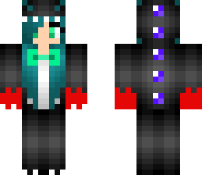 bloody dino with bowtie